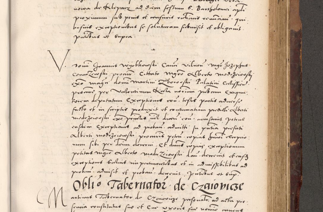 Zdjęcie nr 663 dla obiektu archiwalnego: Acta actorum causarum, sentenciarum tam diffinitivarum quam interloquutoriarum, decretorum, obligationum, quietationum et constitucionum procuratorum coram reverendo domino Bartholomeo Ganthkowski cancellario Gnesnensi, archidiacono et reverendissimi in Christo patris domini Andree Dei gratia episcopi Cracoviensis vicario in spiritualibus generali Cracoviensi ad annum Domini millesimum quingentesimum quingentesimum secundum, cuius indictio decima, pontificatus Julii pape tercii, annus tercius, foeliciter continuantur.