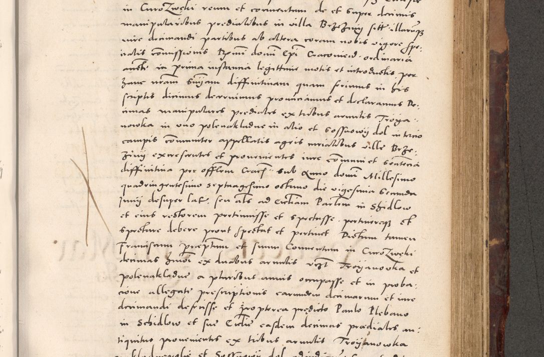 Zdjęcie nr 659 dla obiektu archiwalnego: Acta actorum causarum, sentenciarum tam diffinitivarum quam interloquutoriarum, decretorum, obligationum, quietationum et constitucionum procuratorum coram reverendo domino Bartholomeo Ganthkowski cancellario Gnesnensi, archidiacono et reverendissimi in Christo patris domini Andree Dei gratia episcopi Cracoviensis vicario in spiritualibus generali Cracoviensi ad annum Domini millesimum quingentesimum quingentesimum secundum, cuius indictio decima, pontificatus Julii pape tercii, annus tercius, foeliciter continuantur.