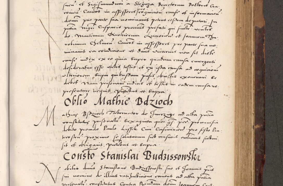 Zdjęcie nr 657 dla obiektu archiwalnego: Acta actorum causarum, sentenciarum tam diffinitivarum quam interloquutoriarum, decretorum, obligationum, quietationum et constitucionum procuratorum coram reverendo domino Bartholomeo Ganthkowski cancellario Gnesnensi, archidiacono et reverendissimi in Christo patris domini Andree Dei gratia episcopi Cracoviensis vicario in spiritualibus generali Cracoviensi ad annum Domini millesimum quingentesimum quingentesimum secundum, cuius indictio decima, pontificatus Julii pape tercii, annus tercius, foeliciter continuantur.