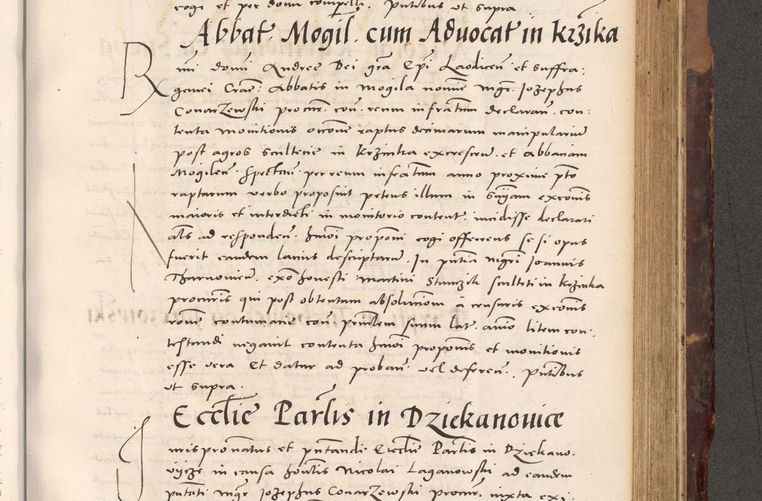 Zdjęcie nr 655 dla obiektu archiwalnego: Acta actorum causarum, sentenciarum tam diffinitivarum quam interloquutoriarum, decretorum, obligationum, quietationum et constitucionum procuratorum coram reverendo domino Bartholomeo Ganthkowski cancellario Gnesnensi, archidiacono et reverendissimi in Christo patris domini Andree Dei gratia episcopi Cracoviensis vicario in spiritualibus generali Cracoviensi ad annum Domini millesimum quingentesimum quingentesimum secundum, cuius indictio decima, pontificatus Julii pape tercii, annus tercius, foeliciter continuantur.