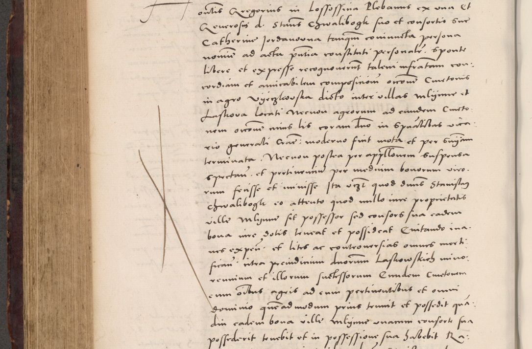 Zdjęcie nr 648 dla obiektu archiwalnego: Acta actorum causarum, sentenciarum tam diffinitivarum quam interloquutoriarum, decretorum, obligationum, quietationum et constitucionum procuratorum coram reverendo domino Bartholomeo Ganthkowski cancellario Gnesnensi, archidiacono et reverendissimi in Christo patris domini Andree Dei gratia episcopi Cracoviensis vicario in spiritualibus generali Cracoviensi ad annum Domini millesimum quingentesimum quingentesimum secundum, cuius indictio decima, pontificatus Julii pape tercii, annus tercius, foeliciter continuantur.