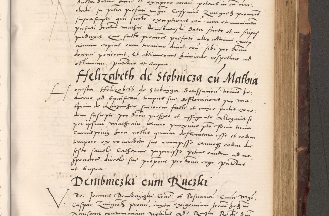 Zdjęcie nr 635 dla obiektu archiwalnego: Acta actorum causarum, sentenciarum tam diffinitivarum quam interloquutoriarum, decretorum, obligationum, quietationum et constitucionum procuratorum coram reverendo domino Bartholomeo Ganthkowski cancellario Gnesnensi, archidiacono et reverendissimi in Christo patris domini Andree Dei gratia episcopi Cracoviensis vicario in spiritualibus generali Cracoviensi ad annum Domini millesimum quingentesimum quingentesimum secundum, cuius indictio decima, pontificatus Julii pape tercii, annus tercius, foeliciter continuantur.