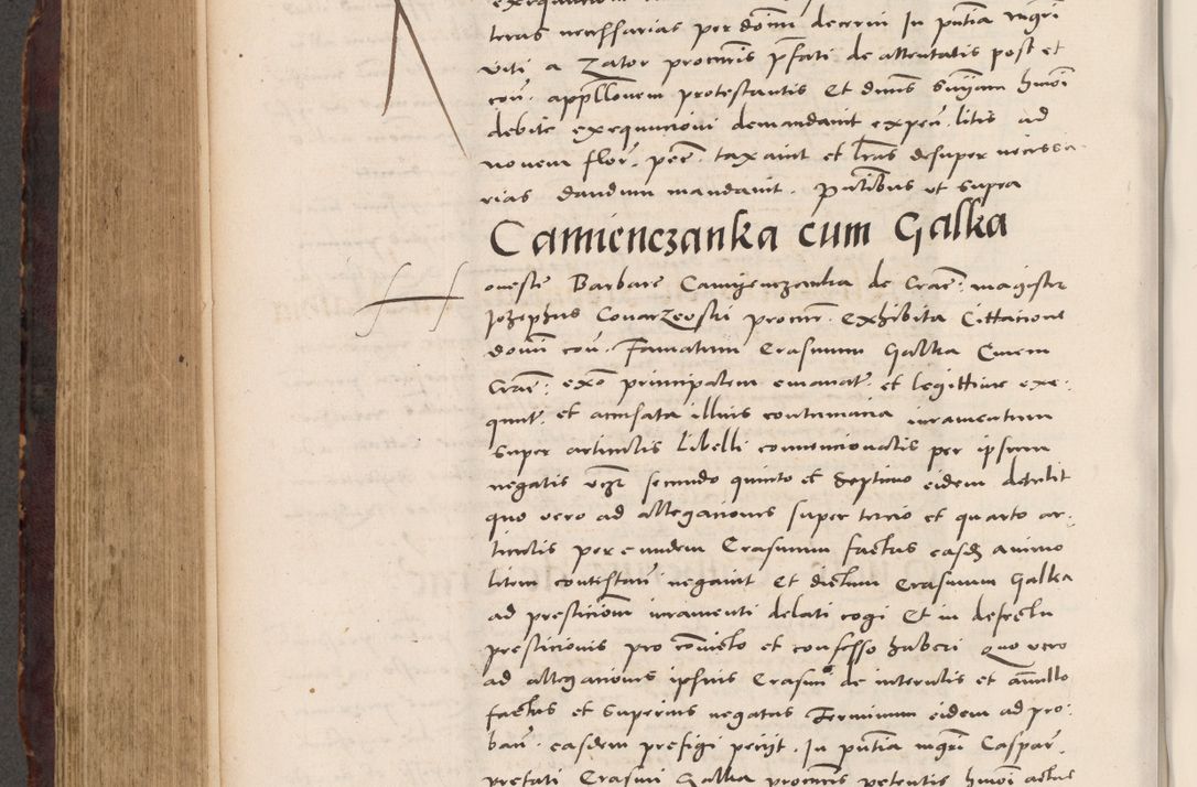 Zdjęcie nr 634 dla obiektu archiwalnego: Acta actorum causarum, sentenciarum tam diffinitivarum quam interloquutoriarum, decretorum, obligationum, quietationum et constitucionum procuratorum coram reverendo domino Bartholomeo Ganthkowski cancellario Gnesnensi, archidiacono et reverendissimi in Christo patris domini Andree Dei gratia episcopi Cracoviensis vicario in spiritualibus generali Cracoviensi ad annum Domini millesimum quingentesimum quingentesimum secundum, cuius indictio decima, pontificatus Julii pape tercii, annus tercius, foeliciter continuantur.