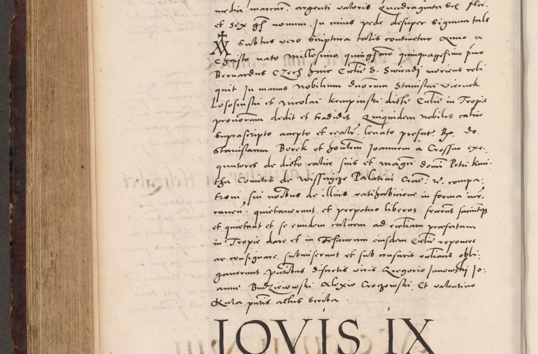 Zdjęcie nr 628 dla obiektu archiwalnego: Acta actorum causarum, sentenciarum tam diffinitivarum quam interloquutoriarum, decretorum, obligationum, quietationum et constitucionum procuratorum coram reverendo domino Bartholomeo Ganthkowski cancellario Gnesnensi, archidiacono et reverendissimi in Christo patris domini Andree Dei gratia episcopi Cracoviensis vicario in spiritualibus generali Cracoviensi ad annum Domini millesimum quingentesimum quingentesimum secundum, cuius indictio decima, pontificatus Julii pape tercii, annus tercius, foeliciter continuantur.