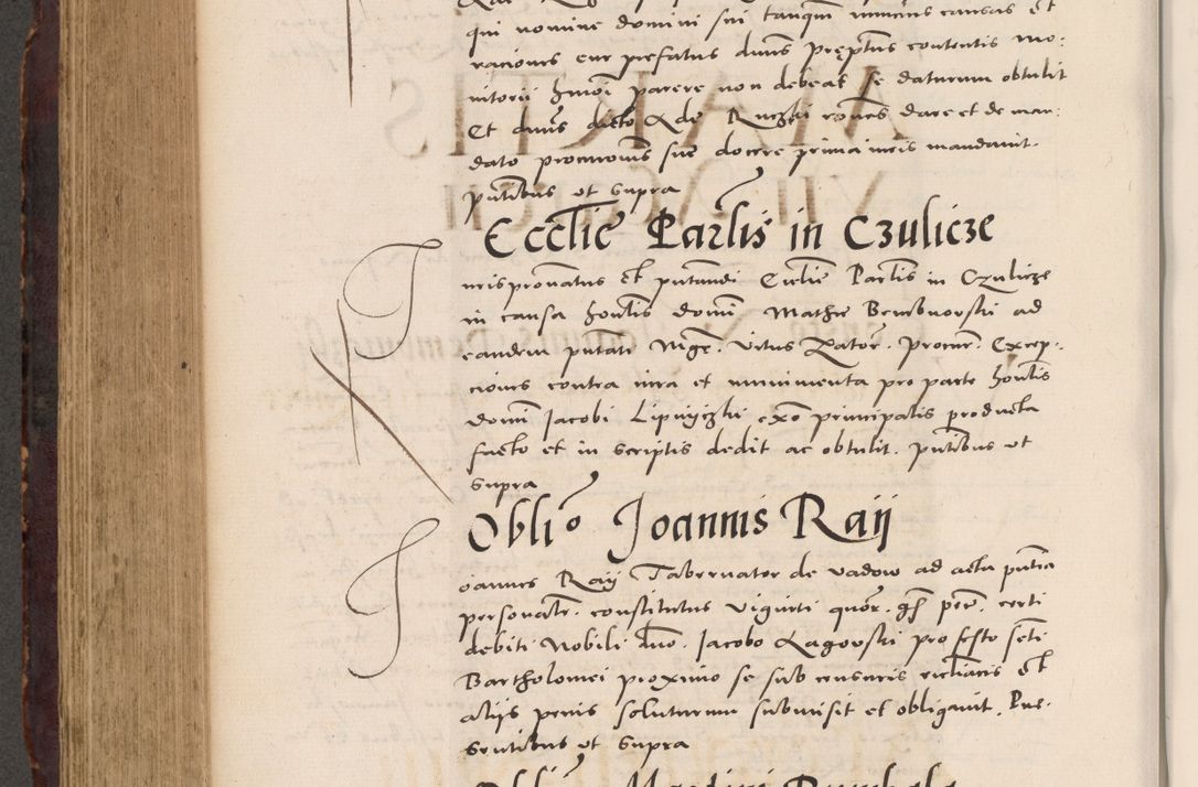 Zdjęcie nr 626 dla obiektu archiwalnego: Acta actorum causarum, sentenciarum tam diffinitivarum quam interloquutoriarum, decretorum, obligationum, quietationum et constitucionum procuratorum coram reverendo domino Bartholomeo Ganthkowski cancellario Gnesnensi, archidiacono et reverendissimi in Christo patris domini Andree Dei gratia episcopi Cracoviensis vicario in spiritualibus generali Cracoviensi ad annum Domini millesimum quingentesimum quingentesimum secundum, cuius indictio decima, pontificatus Julii pape tercii, annus tercius, foeliciter continuantur.