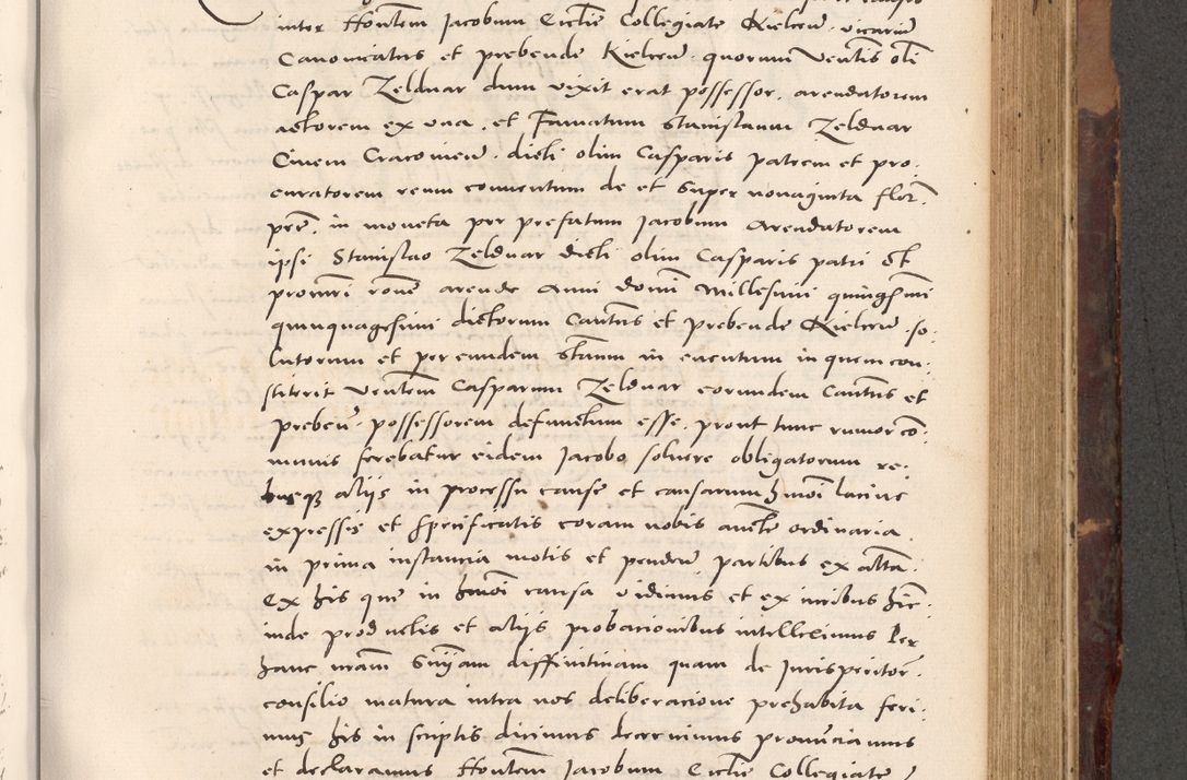 Zdjęcie nr 623 dla obiektu archiwalnego: Acta actorum causarum, sentenciarum tam diffinitivarum quam interloquutoriarum, decretorum, obligationum, quietationum et constitucionum procuratorum coram reverendo domino Bartholomeo Ganthkowski cancellario Gnesnensi, archidiacono et reverendissimi in Christo patris domini Andree Dei gratia episcopi Cracoviensis vicario in spiritualibus generali Cracoviensi ad annum Domini millesimum quingentesimum quingentesimum secundum, cuius indictio decima, pontificatus Julii pape tercii, annus tercius, foeliciter continuantur.