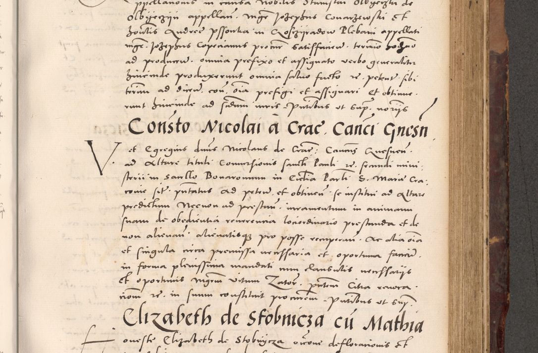 Zdjęcie nr 619 dla obiektu archiwalnego: Acta actorum causarum, sentenciarum tam diffinitivarum quam interloquutoriarum, decretorum, obligationum, quietationum et constitucionum procuratorum coram reverendo domino Bartholomeo Ganthkowski cancellario Gnesnensi, archidiacono et reverendissimi in Christo patris domini Andree Dei gratia episcopi Cracoviensis vicario in spiritualibus generali Cracoviensi ad annum Domini millesimum quingentesimum quingentesimum secundum, cuius indictio decima, pontificatus Julii pape tercii, annus tercius, foeliciter continuantur.