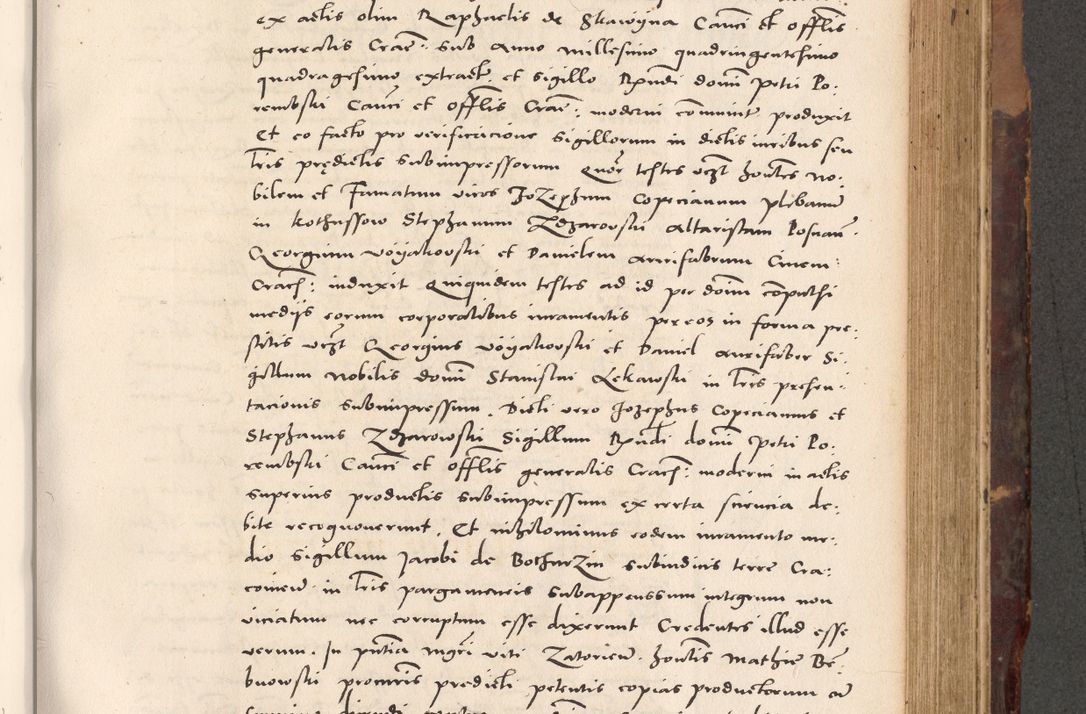 Zdjęcie nr 611 dla obiektu archiwalnego: Acta actorum causarum, sentenciarum tam diffinitivarum quam interloquutoriarum, decretorum, obligationum, quietationum et constitucionum procuratorum coram reverendo domino Bartholomeo Ganthkowski cancellario Gnesnensi, archidiacono et reverendissimi in Christo patris domini Andree Dei gratia episcopi Cracoviensis vicario in spiritualibus generali Cracoviensi ad annum Domini millesimum quingentesimum quingentesimum secundum, cuius indictio decima, pontificatus Julii pape tercii, annus tercius, foeliciter continuantur.