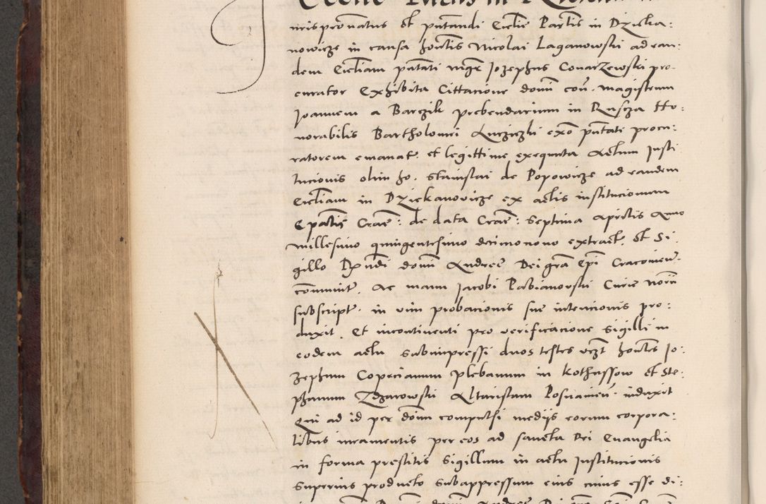 Zdjęcie nr 612 dla obiektu archiwalnego: Acta actorum causarum, sentenciarum tam diffinitivarum quam interloquutoriarum, decretorum, obligationum, quietationum et constitucionum procuratorum coram reverendo domino Bartholomeo Ganthkowski cancellario Gnesnensi, archidiacono et reverendissimi in Christo patris domini Andree Dei gratia episcopi Cracoviensis vicario in spiritualibus generali Cracoviensi ad annum Domini millesimum quingentesimum quingentesimum secundum, cuius indictio decima, pontificatus Julii pape tercii, annus tercius, foeliciter continuantur.