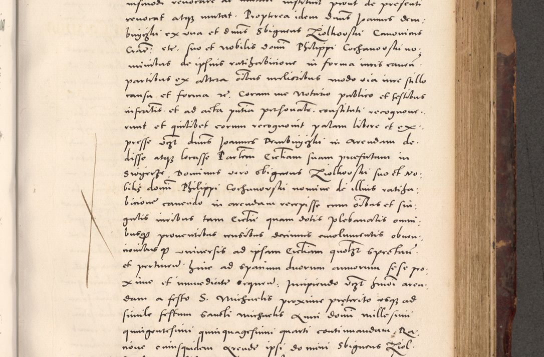 Zdjęcie nr 605 dla obiektu archiwalnego: Acta actorum causarum, sentenciarum tam diffinitivarum quam interloquutoriarum, decretorum, obligationum, quietationum et constitucionum procuratorum coram reverendo domino Bartholomeo Ganthkowski cancellario Gnesnensi, archidiacono et reverendissimi in Christo patris domini Andree Dei gratia episcopi Cracoviensis vicario in spiritualibus generali Cracoviensi ad annum Domini millesimum quingentesimum quingentesimum secundum, cuius indictio decima, pontificatus Julii pape tercii, annus tercius, foeliciter continuantur.