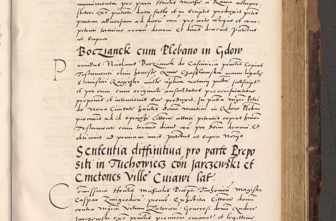 Zdjęcie nr 591 dla obiektu archiwalnego: Acta actorum causarum, sentenciarum tam diffinitivarum quam interloquutoriarum, decretorum, obligationum, quietationum et constitucionum procuratorum coram reverendo domino Bartholomeo Ganthkowski cancellario Gnesnensi, archidiacono et reverendissimi in Christo patris domini Andree Dei gratia episcopi Cracoviensis vicario in spiritualibus generali Cracoviensi ad annum Domini millesimum quingentesimum quingentesimum secundum, cuius indictio decima, pontificatus Julii pape tercii, annus tercius, foeliciter continuantur.