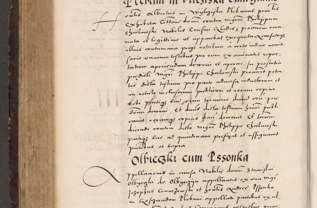 Zdjęcie nr 590 dla obiektu archiwalnego: Acta actorum causarum, sentenciarum tam diffinitivarum quam interloquutoriarum, decretorum, obligationum, quietationum et constitucionum procuratorum coram reverendo domino Bartholomeo Ganthkowski cancellario Gnesnensi, archidiacono et reverendissimi in Christo patris domini Andree Dei gratia episcopi Cracoviensis vicario in spiritualibus generali Cracoviensi ad annum Domini millesimum quingentesimum quingentesimum secundum, cuius indictio decima, pontificatus Julii pape tercii, annus tercius, foeliciter continuantur.