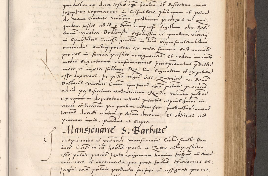 Zdjęcie nr 579 dla obiektu archiwalnego: Acta actorum causarum, sentenciarum tam diffinitivarum quam interloquutoriarum, decretorum, obligationum, quietationum et constitucionum procuratorum coram reverendo domino Bartholomeo Ganthkowski cancellario Gnesnensi, archidiacono et reverendissimi in Christo patris domini Andree Dei gratia episcopi Cracoviensis vicario in spiritualibus generali Cracoviensi ad annum Domini millesimum quingentesimum quingentesimum secundum, cuius indictio decima, pontificatus Julii pape tercii, annus tercius, foeliciter continuantur.