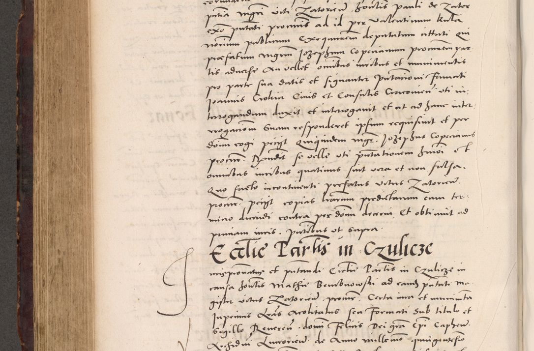 Zdjęcie nr 572 dla obiektu archiwalnego: Acta actorum causarum, sentenciarum tam diffinitivarum quam interloquutoriarum, decretorum, obligationum, quietationum et constitucionum procuratorum coram reverendo domino Bartholomeo Ganthkowski cancellario Gnesnensi, archidiacono et reverendissimi in Christo patris domini Andree Dei gratia episcopi Cracoviensis vicario in spiritualibus generali Cracoviensi ad annum Domini millesimum quingentesimum quingentesimum secundum, cuius indictio decima, pontificatus Julii pape tercii, annus tercius, foeliciter continuantur.