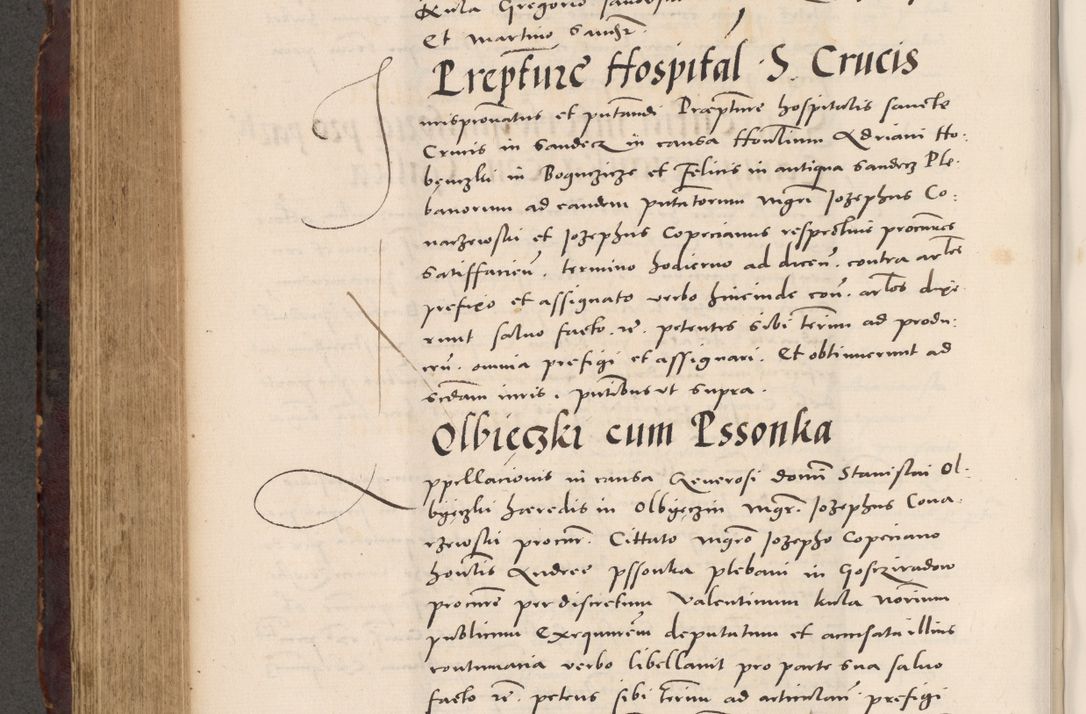 Zdjęcie nr 564 dla obiektu archiwalnego: Acta actorum causarum, sentenciarum tam diffinitivarum quam interloquutoriarum, decretorum, obligationum, quietationum et constitucionum procuratorum coram reverendo domino Bartholomeo Ganthkowski cancellario Gnesnensi, archidiacono et reverendissimi in Christo patris domini Andree Dei gratia episcopi Cracoviensis vicario in spiritualibus generali Cracoviensi ad annum Domini millesimum quingentesimum quingentesimum secundum, cuius indictio decima, pontificatus Julii pape tercii, annus tercius, foeliciter continuantur.