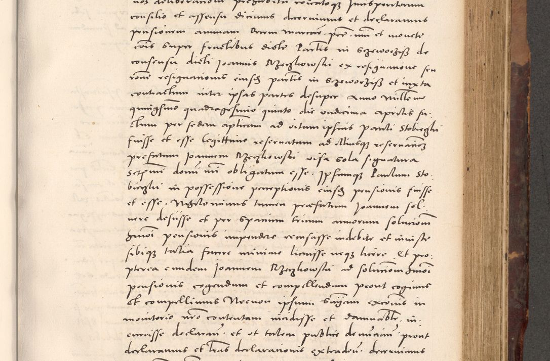 Zdjęcie nr 551 dla obiektu archiwalnego: Acta actorum causarum, sentenciarum tam diffinitivarum quam interloquutoriarum, decretorum, obligationum, quietationum et constitucionum procuratorum coram reverendo domino Bartholomeo Ganthkowski cancellario Gnesnensi, archidiacono et reverendissimi in Christo patris domini Andree Dei gratia episcopi Cracoviensis vicario in spiritualibus generali Cracoviensi ad annum Domini millesimum quingentesimum quingentesimum secundum, cuius indictio decima, pontificatus Julii pape tercii, annus tercius, foeliciter continuantur.