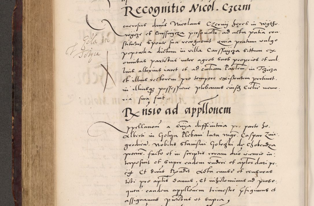 Zdjęcie nr 546 dla obiektu archiwalnego: Acta actorum causarum, sentenciarum tam diffinitivarum quam interloquutoriarum, decretorum, obligationum, quietationum et constitucionum procuratorum coram reverendo domino Bartholomeo Ganthkowski cancellario Gnesnensi, archidiacono et reverendissimi in Christo patris domini Andree Dei gratia episcopi Cracoviensis vicario in spiritualibus generali Cracoviensi ad annum Domini millesimum quingentesimum quingentesimum secundum, cuius indictio decima, pontificatus Julii pape tercii, annus tercius, foeliciter continuantur.