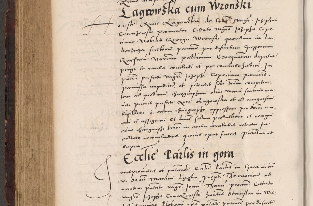 Zdjęcie nr 542 dla obiektu archiwalnego: Acta actorum causarum, sentenciarum tam diffinitivarum quam interloquutoriarum, decretorum, obligationum, quietationum et constitucionum procuratorum coram reverendo domino Bartholomeo Ganthkowski cancellario Gnesnensi, archidiacono et reverendissimi in Christo patris domini Andree Dei gratia episcopi Cracoviensis vicario in spiritualibus generali Cracoviensi ad annum Domini millesimum quingentesimum quingentesimum secundum, cuius indictio decima, pontificatus Julii pape tercii, annus tercius, foeliciter continuantur.