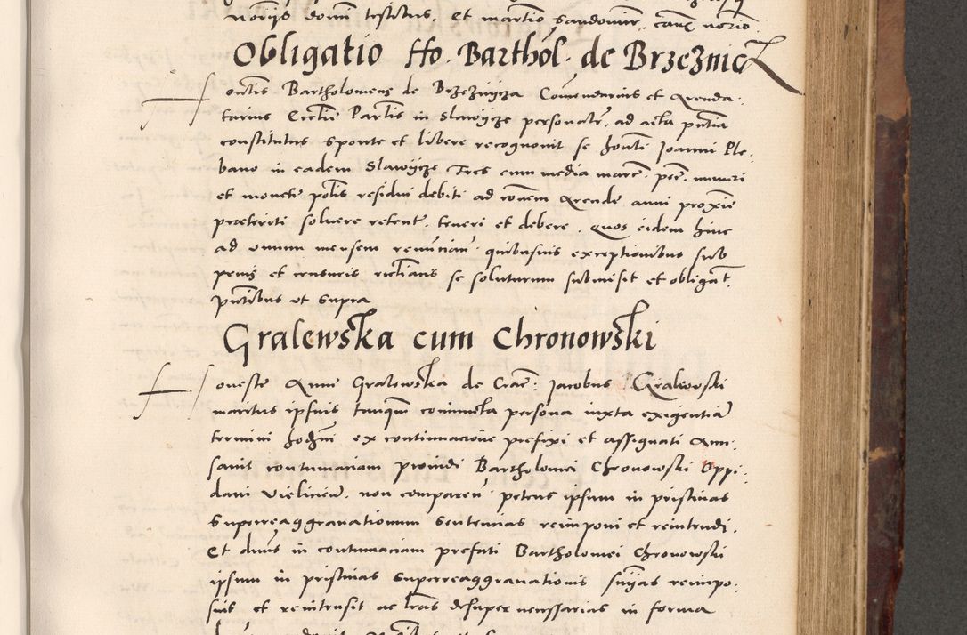 Zdjęcie nr 541 dla obiektu archiwalnego: Acta actorum causarum, sentenciarum tam diffinitivarum quam interloquutoriarum, decretorum, obligationum, quietationum et constitucionum procuratorum coram reverendo domino Bartholomeo Ganthkowski cancellario Gnesnensi, archidiacono et reverendissimi in Christo patris domini Andree Dei gratia episcopi Cracoviensis vicario in spiritualibus generali Cracoviensi ad annum Domini millesimum quingentesimum quingentesimum secundum, cuius indictio decima, pontificatus Julii pape tercii, annus tercius, foeliciter continuantur.