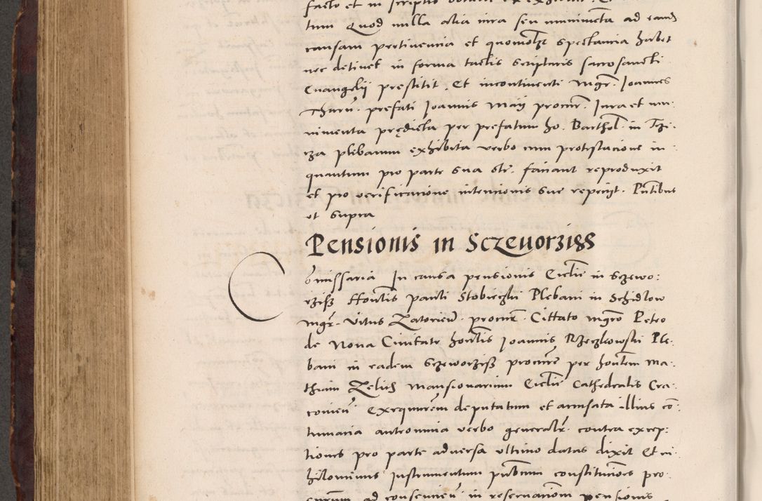 Zdjęcie nr 538 dla obiektu archiwalnego: Acta actorum causarum, sentenciarum tam diffinitivarum quam interloquutoriarum, decretorum, obligationum, quietationum et constitucionum procuratorum coram reverendo domino Bartholomeo Ganthkowski cancellario Gnesnensi, archidiacono et reverendissimi in Christo patris domini Andree Dei gratia episcopi Cracoviensis vicario in spiritualibus generali Cracoviensi ad annum Domini millesimum quingentesimum quingentesimum secundum, cuius indictio decima, pontificatus Julii pape tercii, annus tercius, foeliciter continuantur.