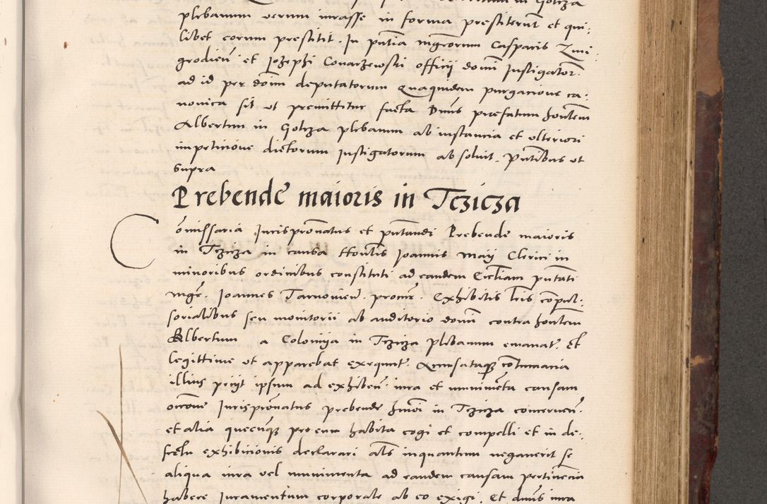 Zdjęcie nr 537 dla obiektu archiwalnego: Acta actorum causarum, sentenciarum tam diffinitivarum quam interloquutoriarum, decretorum, obligationum, quietationum et constitucionum procuratorum coram reverendo domino Bartholomeo Ganthkowski cancellario Gnesnensi, archidiacono et reverendissimi in Christo patris domini Andree Dei gratia episcopi Cracoviensis vicario in spiritualibus generali Cracoviensi ad annum Domini millesimum quingentesimum quingentesimum secundum, cuius indictio decima, pontificatus Julii pape tercii, annus tercius, foeliciter continuantur.