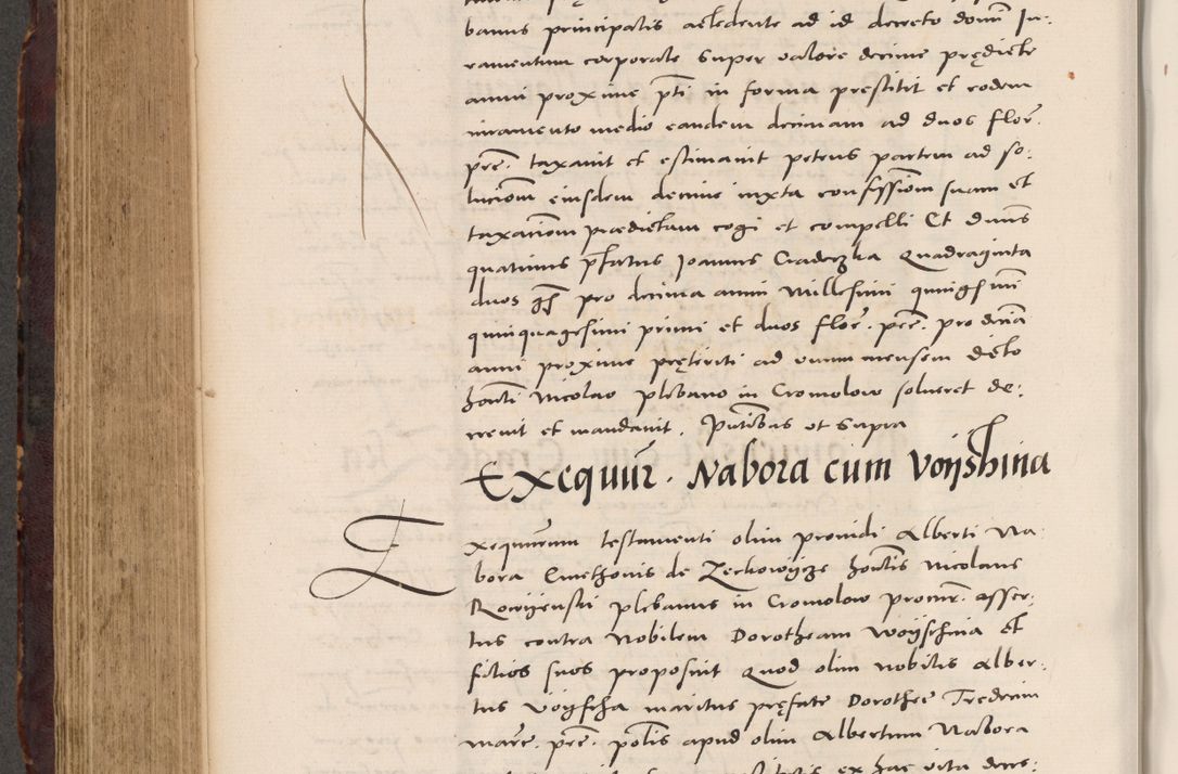 Zdjęcie nr 534 dla obiektu archiwalnego: Acta actorum causarum, sentenciarum tam diffinitivarum quam interloquutoriarum, decretorum, obligationum, quietationum et constitucionum procuratorum coram reverendo domino Bartholomeo Ganthkowski cancellario Gnesnensi, archidiacono et reverendissimi in Christo patris domini Andree Dei gratia episcopi Cracoviensis vicario in spiritualibus generali Cracoviensi ad annum Domini millesimum quingentesimum quingentesimum secundum, cuius indictio decima, pontificatus Julii pape tercii, annus tercius, foeliciter continuantur.