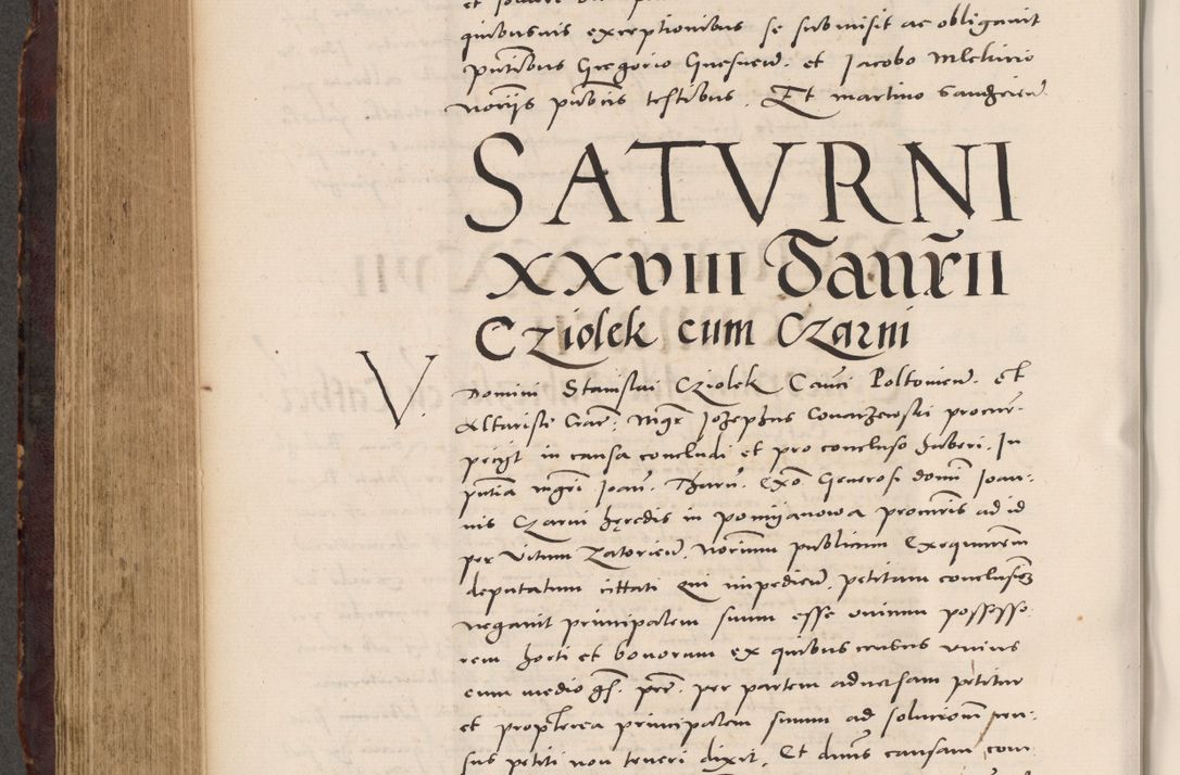 Zdjęcie nr 532 dla obiektu archiwalnego: Acta actorum causarum, sentenciarum tam diffinitivarum quam interloquutoriarum, decretorum, obligationum, quietationum et constitucionum procuratorum coram reverendo domino Bartholomeo Ganthkowski cancellario Gnesnensi, archidiacono et reverendissimi in Christo patris domini Andree Dei gratia episcopi Cracoviensis vicario in spiritualibus generali Cracoviensi ad annum Domini millesimum quingentesimum quingentesimum secundum, cuius indictio decima, pontificatus Julii pape tercii, annus tercius, foeliciter continuantur.