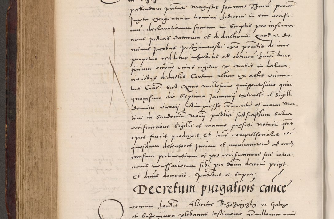 Zdjęcie nr 530 dla obiektu archiwalnego: Acta actorum causarum, sentenciarum tam diffinitivarum quam interloquutoriarum, decretorum, obligationum, quietationum et constitucionum procuratorum coram reverendo domino Bartholomeo Ganthkowski cancellario Gnesnensi, archidiacono et reverendissimi in Christo patris domini Andree Dei gratia episcopi Cracoviensis vicario in spiritualibus generali Cracoviensi ad annum Domini millesimum quingentesimum quingentesimum secundum, cuius indictio decima, pontificatus Julii pape tercii, annus tercius, foeliciter continuantur.