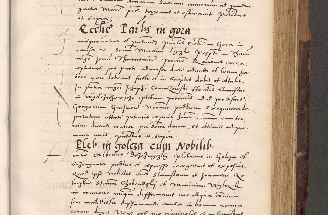 Zdjęcie nr 529 dla obiektu archiwalnego: Acta actorum causarum, sentenciarum tam diffinitivarum quam interloquutoriarum, decretorum, obligationum, quietationum et constitucionum procuratorum coram reverendo domino Bartholomeo Ganthkowski cancellario Gnesnensi, archidiacono et reverendissimi in Christo patris domini Andree Dei gratia episcopi Cracoviensis vicario in spiritualibus generali Cracoviensi ad annum Domini millesimum quingentesimum quingentesimum secundum, cuius indictio decima, pontificatus Julii pape tercii, annus tercius, foeliciter continuantur.