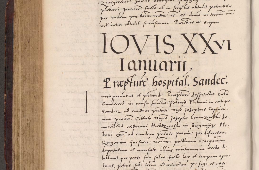 Zdjęcie nr 520 dla obiektu archiwalnego: Acta actorum causarum, sentenciarum tam diffinitivarum quam interloquutoriarum, decretorum, obligationum, quietationum et constitucionum procuratorum coram reverendo domino Bartholomeo Ganthkowski cancellario Gnesnensi, archidiacono et reverendissimi in Christo patris domini Andree Dei gratia episcopi Cracoviensis vicario in spiritualibus generali Cracoviensi ad annum Domini millesimum quingentesimum quingentesimum secundum, cuius indictio decima, pontificatus Julii pape tercii, annus tercius, foeliciter continuantur.