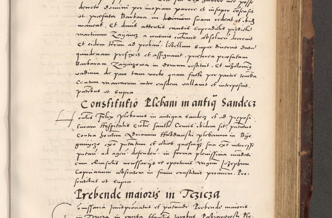 Zdjęcie nr 507 dla obiektu archiwalnego: Acta actorum causarum, sentenciarum tam diffinitivarum quam interloquutoriarum, decretorum, obligationum, quietationum et constitucionum procuratorum coram reverendo domino Bartholomeo Ganthkowski cancellario Gnesnensi, archidiacono et reverendissimi in Christo patris domini Andree Dei gratia episcopi Cracoviensis vicario in spiritualibus generali Cracoviensi ad annum Domini millesimum quingentesimum quingentesimum secundum, cuius indictio decima, pontificatus Julii pape tercii, annus tercius, foeliciter continuantur.