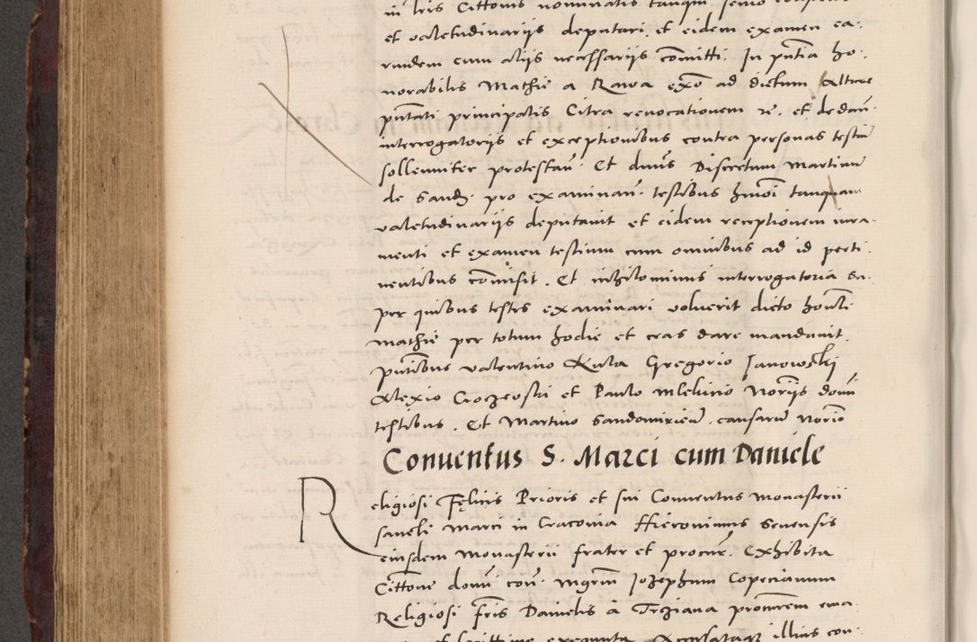 Zdjęcie nr 504 dla obiektu archiwalnego: Acta actorum causarum, sentenciarum tam diffinitivarum quam interloquutoriarum, decretorum, obligationum, quietationum et constitucionum procuratorum coram reverendo domino Bartholomeo Ganthkowski cancellario Gnesnensi, archidiacono et reverendissimi in Christo patris domini Andree Dei gratia episcopi Cracoviensis vicario in spiritualibus generali Cracoviensi ad annum Domini millesimum quingentesimum quingentesimum secundum, cuius indictio decima, pontificatus Julii pape tercii, annus tercius, foeliciter continuantur.