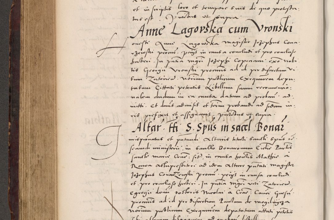 Zdjęcie nr 500 dla obiektu archiwalnego: Acta actorum causarum, sentenciarum tam diffinitivarum quam interloquutoriarum, decretorum, obligationum, quietationum et constitucionum procuratorum coram reverendo domino Bartholomeo Ganthkowski cancellario Gnesnensi, archidiacono et reverendissimi in Christo patris domini Andree Dei gratia episcopi Cracoviensis vicario in spiritualibus generali Cracoviensi ad annum Domini millesimum quingentesimum quingentesimum secundum, cuius indictio decima, pontificatus Julii pape tercii, annus tercius, foeliciter continuantur.