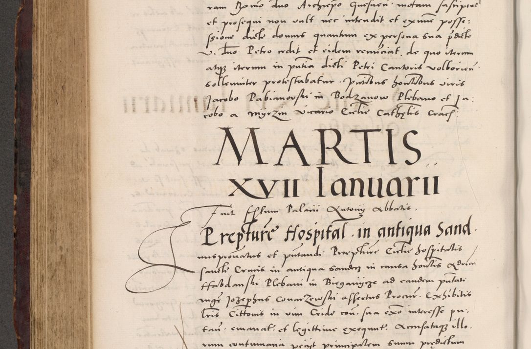 Zdjęcie nr 498 dla obiektu archiwalnego: Acta actorum causarum, sentenciarum tam diffinitivarum quam interloquutoriarum, decretorum, obligationum, quietationum et constitucionum procuratorum coram reverendo domino Bartholomeo Ganthkowski cancellario Gnesnensi, archidiacono et reverendissimi in Christo patris domini Andree Dei gratia episcopi Cracoviensis vicario in spiritualibus generali Cracoviensi ad annum Domini millesimum quingentesimum quingentesimum secundum, cuius indictio decima, pontificatus Julii pape tercii, annus tercius, foeliciter continuantur.