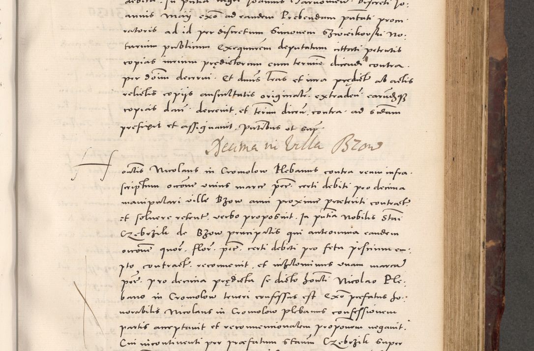 Zdjęcie nr 495 dla obiektu archiwalnego: Acta actorum causarum, sentenciarum tam diffinitivarum quam interloquutoriarum, decretorum, obligationum, quietationum et constitucionum procuratorum coram reverendo domino Bartholomeo Ganthkowski cancellario Gnesnensi, archidiacono et reverendissimi in Christo patris domini Andree Dei gratia episcopi Cracoviensis vicario in spiritualibus generali Cracoviensi ad annum Domini millesimum quingentesimum quingentesimum secundum, cuius indictio decima, pontificatus Julii pape tercii, annus tercius, foeliciter continuantur.