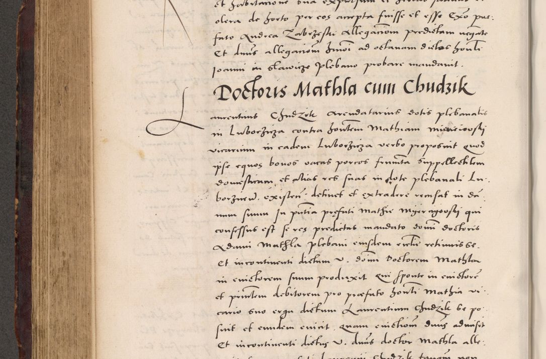 Zdjęcie nr 492 dla obiektu archiwalnego: Acta actorum causarum, sentenciarum tam diffinitivarum quam interloquutoriarum, decretorum, obligationum, quietationum et constitucionum procuratorum coram reverendo domino Bartholomeo Ganthkowski cancellario Gnesnensi, archidiacono et reverendissimi in Christo patris domini Andree Dei gratia episcopi Cracoviensis vicario in spiritualibus generali Cracoviensi ad annum Domini millesimum quingentesimum quingentesimum secundum, cuius indictio decima, pontificatus Julii pape tercii, annus tercius, foeliciter continuantur.