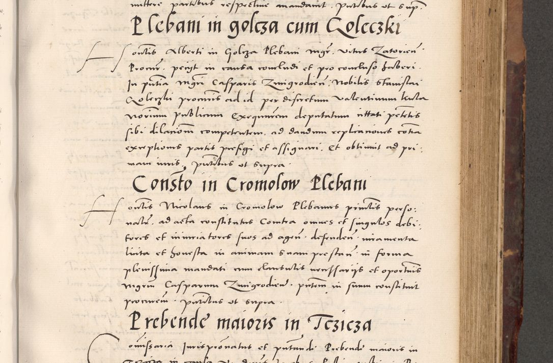 Zdjęcie nr 493 dla obiektu archiwalnego: Acta actorum causarum, sentenciarum tam diffinitivarum quam interloquutoriarum, decretorum, obligationum, quietationum et constitucionum procuratorum coram reverendo domino Bartholomeo Ganthkowski cancellario Gnesnensi, archidiacono et reverendissimi in Christo patris domini Andree Dei gratia episcopi Cracoviensis vicario in spiritualibus generali Cracoviensi ad annum Domini millesimum quingentesimum quingentesimum secundum, cuius indictio decima, pontificatus Julii pape tercii, annus tercius, foeliciter continuantur.