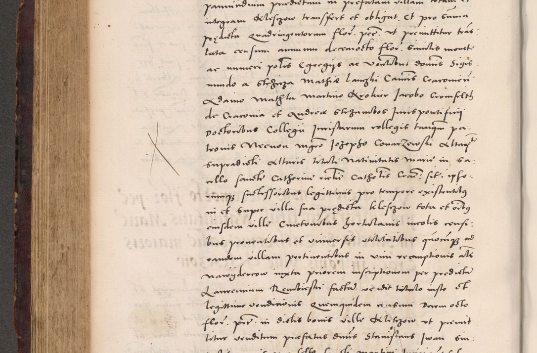 Zdjęcie nr 486 dla obiektu archiwalnego: Acta actorum causarum, sentenciarum tam diffinitivarum quam interloquutoriarum, decretorum, obligationum, quietationum et constitucionum procuratorum coram reverendo domino Bartholomeo Ganthkowski cancellario Gnesnensi, archidiacono et reverendissimi in Christo patris domini Andree Dei gratia episcopi Cracoviensis vicario in spiritualibus generali Cracoviensi ad annum Domini millesimum quingentesimum quingentesimum secundum, cuius indictio decima, pontificatus Julii pape tercii, annus tercius, foeliciter continuantur.
