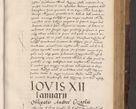Zdjęcie nr 487 dla obiektu archiwalnego: Acta actorum causarum, sentenciarum tam diffinitivarum quam interloquutoriarum, decretorum, obligationum, quietationum et constitucionum procuratorum coram reverendo domino Bartholomeo Ganthkowski cancellario Gnesnensi, archidiacono et reverendissimi in Christo patris domini Andree Dei gratia episcopi Cracoviensis vicario in spiritualibus generali Cracoviensi ad annum Domini millesimum quingentesimum quingentesimum secundum, cuius indictio decima, pontificatus Julii pape tercii, annus tercius, foeliciter continuantur.