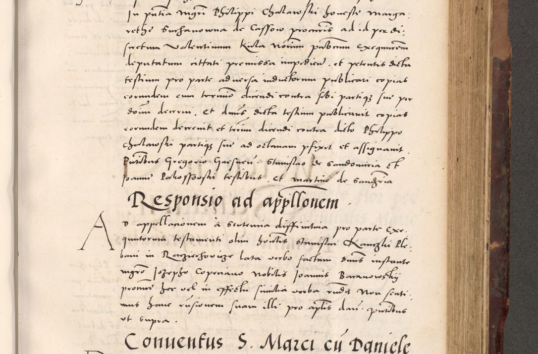 Zdjęcie nr 483 dla obiektu archiwalnego: Acta actorum causarum, sentenciarum tam diffinitivarum quam interloquutoriarum, decretorum, obligationum, quietationum et constitucionum procuratorum coram reverendo domino Bartholomeo Ganthkowski cancellario Gnesnensi, archidiacono et reverendissimi in Christo patris domini Andree Dei gratia episcopi Cracoviensis vicario in spiritualibus generali Cracoviensi ad annum Domini millesimum quingentesimum quingentesimum secundum, cuius indictio decima, pontificatus Julii pape tercii, annus tercius, foeliciter continuantur.