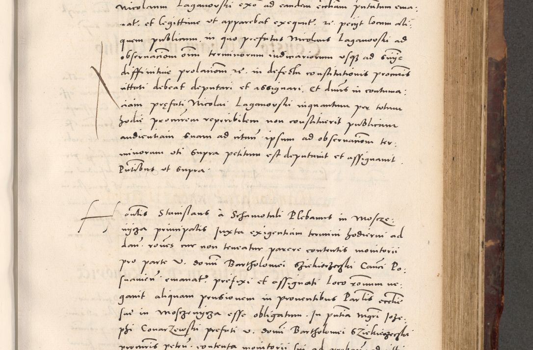 Zdjęcie nr 481 dla obiektu archiwalnego: Acta actorum causarum, sentenciarum tam diffinitivarum quam interloquutoriarum, decretorum, obligationum, quietationum et constitucionum procuratorum coram reverendo domino Bartholomeo Ganthkowski cancellario Gnesnensi, archidiacono et reverendissimi in Christo patris domini Andree Dei gratia episcopi Cracoviensis vicario in spiritualibus generali Cracoviensi ad annum Domini millesimum quingentesimum quingentesimum secundum, cuius indictio decima, pontificatus Julii pape tercii, annus tercius, foeliciter continuantur.