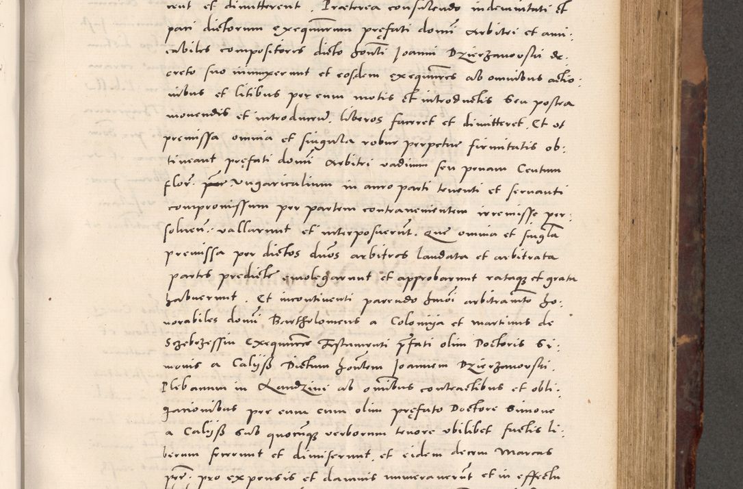 Zdjęcie nr 475 dla obiektu archiwalnego: Acta actorum causarum, sentenciarum tam diffinitivarum quam interloquutoriarum, decretorum, obligationum, quietationum et constitucionum procuratorum coram reverendo domino Bartholomeo Ganthkowski cancellario Gnesnensi, archidiacono et reverendissimi in Christo patris domini Andree Dei gratia episcopi Cracoviensis vicario in spiritualibus generali Cracoviensi ad annum Domini millesimum quingentesimum quingentesimum secundum, cuius indictio decima, pontificatus Julii pape tercii, annus tercius, foeliciter continuantur.
