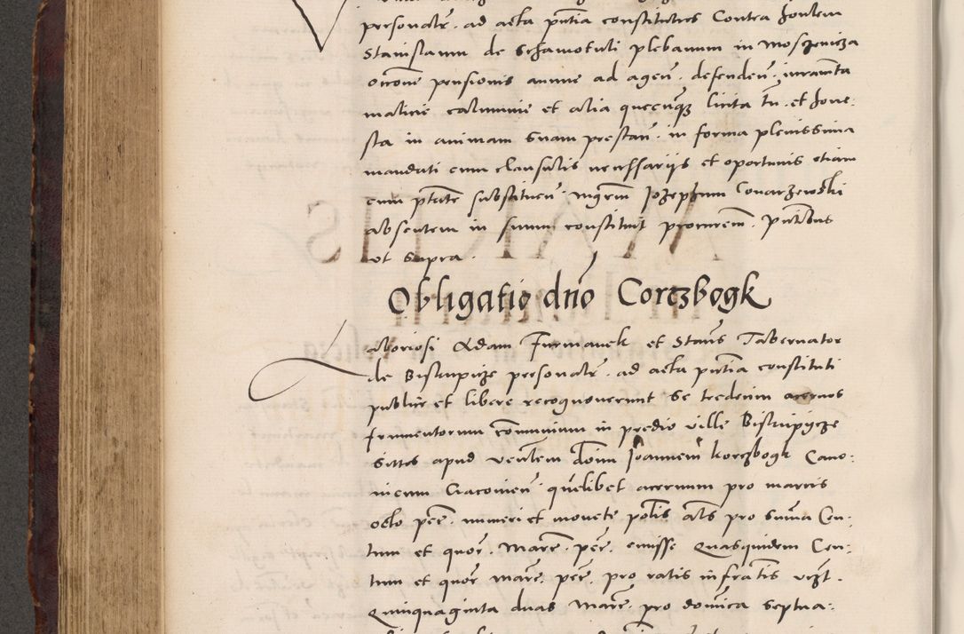 Zdjęcie nr 472 dla obiektu archiwalnego: Acta actorum causarum, sentenciarum tam diffinitivarum quam interloquutoriarum, decretorum, obligationum, quietationum et constitucionum procuratorum coram reverendo domino Bartholomeo Ganthkowski cancellario Gnesnensi, archidiacono et reverendissimi in Christo patris domini Andree Dei gratia episcopi Cracoviensis vicario in spiritualibus generali Cracoviensi ad annum Domini millesimum quingentesimum quingentesimum secundum, cuius indictio decima, pontificatus Julii pape tercii, annus tercius, foeliciter continuantur.