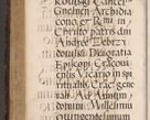 Zdjęcie nr 468 dla obiektu archiwalnego: Acta actorum causarum, sentenciarum tam diffinitivarum quam interloquutoriarum, decretorum, obligationum, quietationum et constitucionum procuratorum coram reverendo domino Bartholomeo Ganthkowski cancellario Gnesnensi, archidiacono et reverendissimi in Christo patris domini Andree Dei gratia episcopi Cracoviensis vicario in spiritualibus generali Cracoviensi ad annum Domini millesimum quingentesimum quingentesimum secundum, cuius indictio decima, pontificatus Julii pape tercii, annus tercius, foeliciter continuantur.
