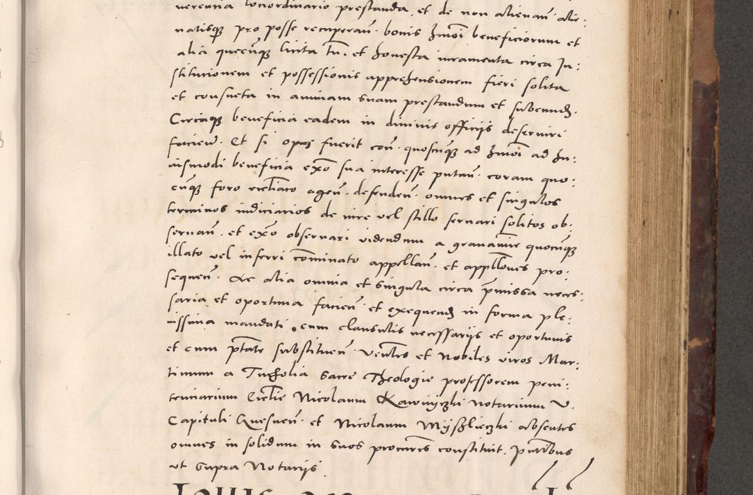 Zdjęcie nr 465 dla obiektu archiwalnego: Acta actorum causarum, sentenciarum tam diffinitivarum quam interloquutoriarum, decretorum, obligationum, quietationum et constitucionum procuratorum coram reverendo domino Bartholomeo Ganthkowski cancellario Gnesnensi, archidiacono et reverendissimi in Christo patris domini Andree Dei gratia episcopi Cracoviensis vicario in spiritualibus generali Cracoviensi ad annum Domini millesimum quingentesimum quingentesimum secundum, cuius indictio decima, pontificatus Julii pape tercii, annus tercius, foeliciter continuantur.