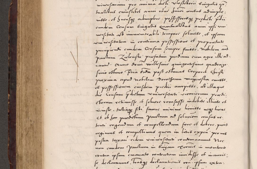Zdjęcie nr 458 dla obiektu archiwalnego: Acta actorum causarum, sentenciarum tam diffinitivarum quam interloquutoriarum, decretorum, obligationum, quietationum et constitucionum procuratorum coram reverendo domino Bartholomeo Ganthkowski cancellario Gnesnensi, archidiacono et reverendissimi in Christo patris domini Andree Dei gratia episcopi Cracoviensis vicario in spiritualibus generali Cracoviensi ad annum Domini millesimum quingentesimum quingentesimum secundum, cuius indictio decima, pontificatus Julii pape tercii, annus tercius, foeliciter continuantur.