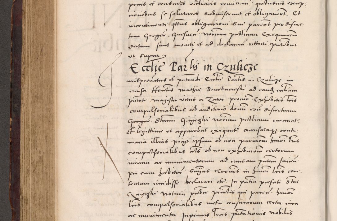 Zdjęcie nr 460 dla obiektu archiwalnego: Acta actorum causarum, sentenciarum tam diffinitivarum quam interloquutoriarum, decretorum, obligationum, quietationum et constitucionum procuratorum coram reverendo domino Bartholomeo Ganthkowski cancellario Gnesnensi, archidiacono et reverendissimi in Christo patris domini Andree Dei gratia episcopi Cracoviensis vicario in spiritualibus generali Cracoviensi ad annum Domini millesimum quingentesimum quingentesimum secundum, cuius indictio decima, pontificatus Julii pape tercii, annus tercius, foeliciter continuantur.
