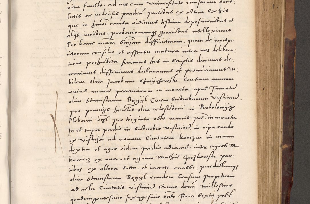 Zdjęcie nr 457 dla obiektu archiwalnego: Acta actorum causarum, sentenciarum tam diffinitivarum quam interloquutoriarum, decretorum, obligationum, quietationum et constitucionum procuratorum coram reverendo domino Bartholomeo Ganthkowski cancellario Gnesnensi, archidiacono et reverendissimi in Christo patris domini Andree Dei gratia episcopi Cracoviensis vicario in spiritualibus generali Cracoviensi ad annum Domini millesimum quingentesimum quingentesimum secundum, cuius indictio decima, pontificatus Julii pape tercii, annus tercius, foeliciter continuantur.