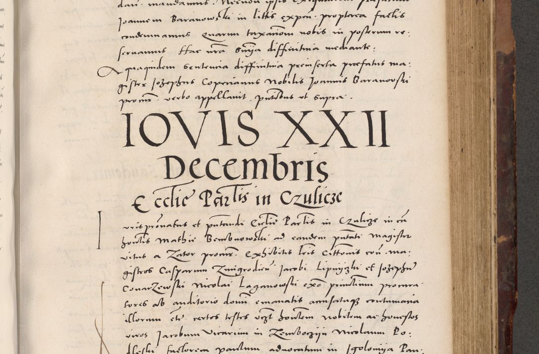 Zdjęcie nr 453 dla obiektu archiwalnego: Acta actorum causarum, sentenciarum tam diffinitivarum quam interloquutoriarum, decretorum, obligationum, quietationum et constitucionum procuratorum coram reverendo domino Bartholomeo Ganthkowski cancellario Gnesnensi, archidiacono et reverendissimi in Christo patris domini Andree Dei gratia episcopi Cracoviensis vicario in spiritualibus generali Cracoviensi ad annum Domini millesimum quingentesimum quingentesimum secundum, cuius indictio decima, pontificatus Julii pape tercii, annus tercius, foeliciter continuantur.