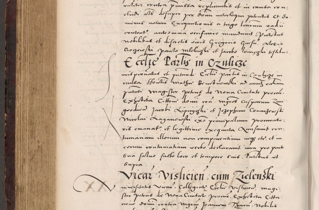 Zdjęcie nr 448 dla obiektu archiwalnego: Acta actorum causarum, sentenciarum tam diffinitivarum quam interloquutoriarum, decretorum, obligationum, quietationum et constitucionum procuratorum coram reverendo domino Bartholomeo Ganthkowski cancellario Gnesnensi, archidiacono et reverendissimi in Christo patris domini Andree Dei gratia episcopi Cracoviensis vicario in spiritualibus generali Cracoviensi ad annum Domini millesimum quingentesimum quingentesimum secundum, cuius indictio decima, pontificatus Julii pape tercii, annus tercius, foeliciter continuantur.